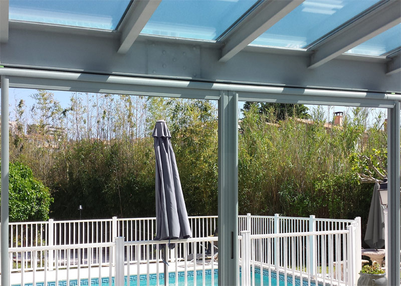 MP menuiserie : terrasse en aluminium