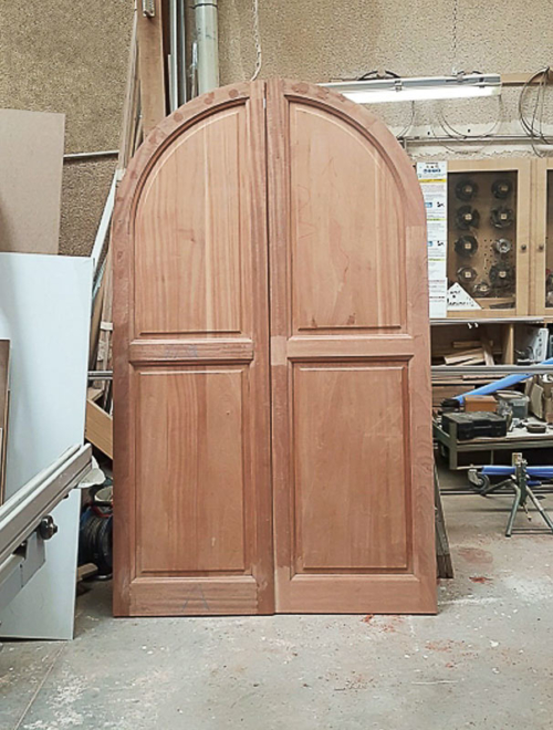 MP Menuiserie porte 2 battants atelier